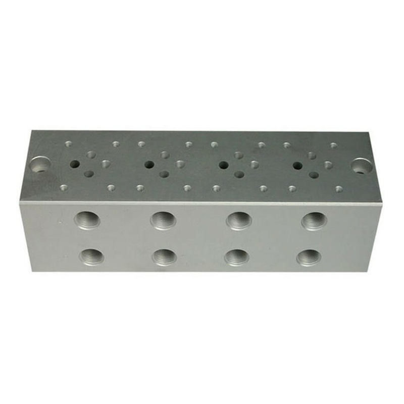Integrated Hydraulic Manifold Valve Block High Pressure Valve Filters 123mm