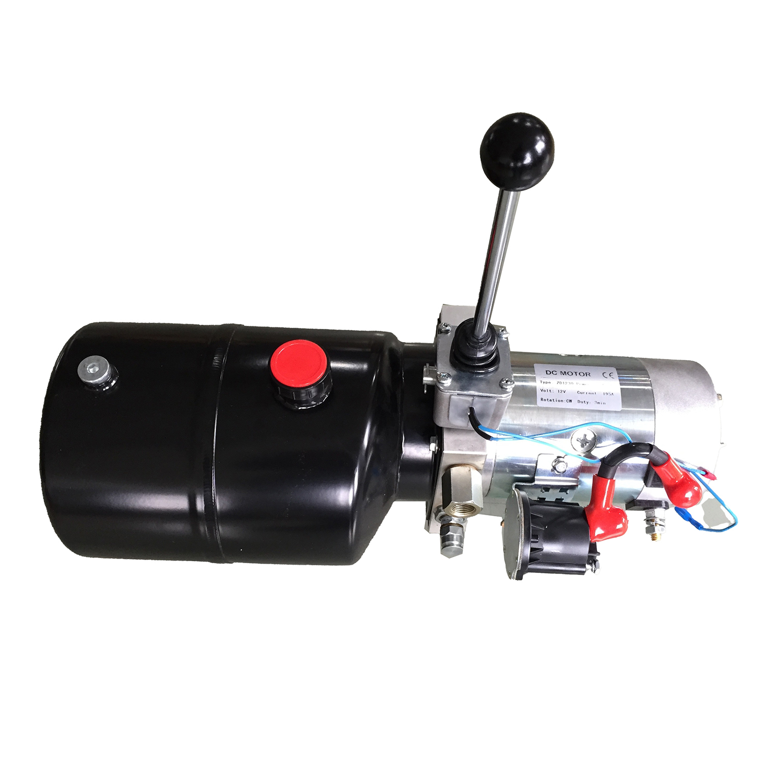 Horizontal Forklift Mini Hydraulic Power Packs 2500RPM With 4.5L Tank