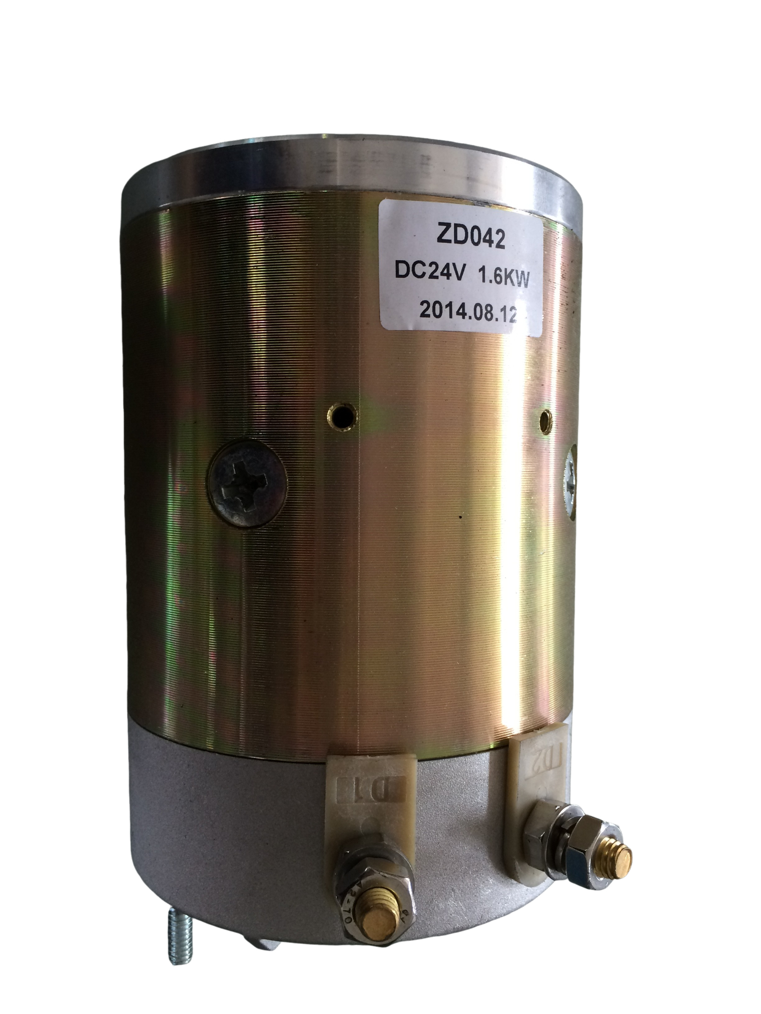 Industrial 1.6Kw Power Pack Motor DC 24V , High RPM Hydraulic Motor 1800RPM